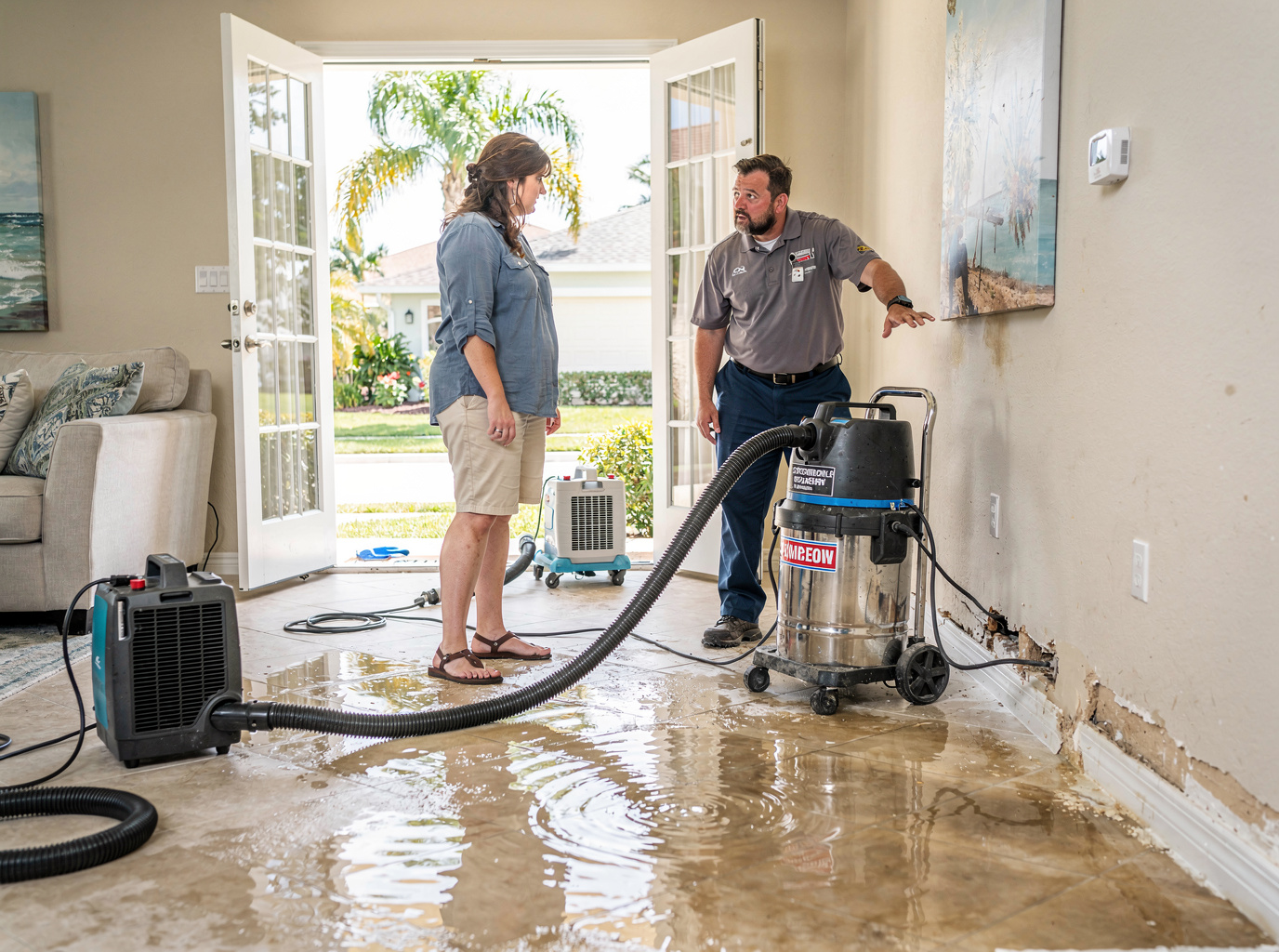 Emergency Water Extraction in Miami