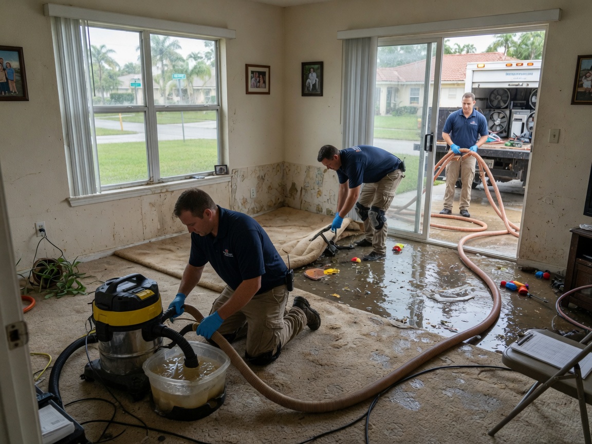 Emergency Water Extraction in Winter Park