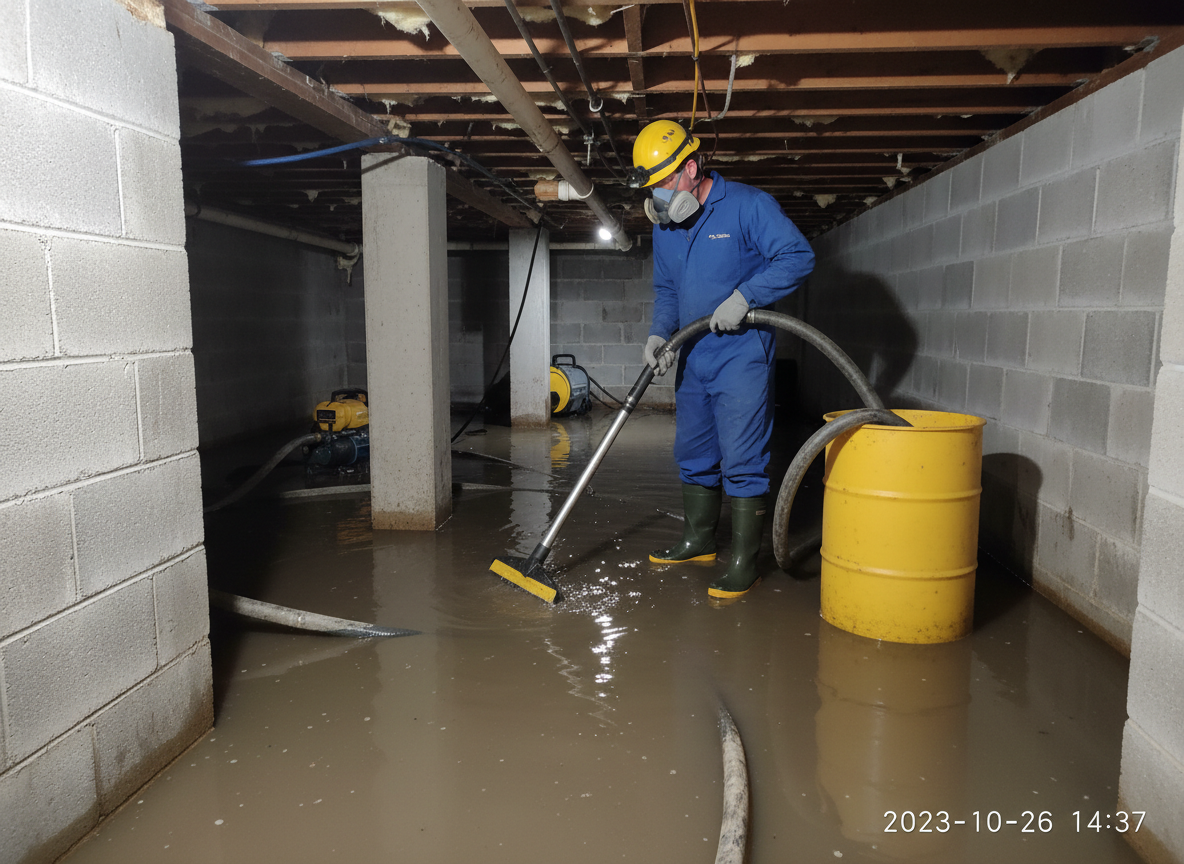 Crawl Space Water Extraction in Port St. Lucie