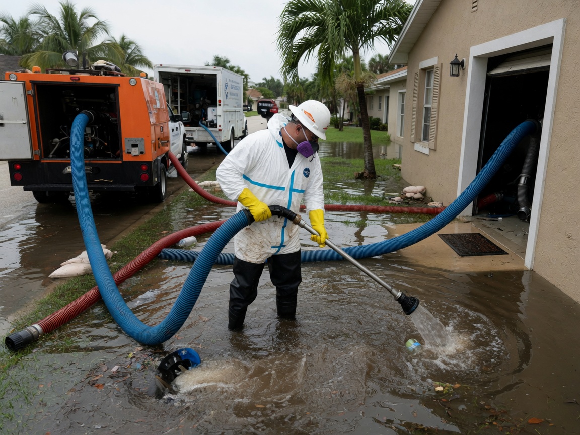 Flood Water Extraction in Port St. Lucie