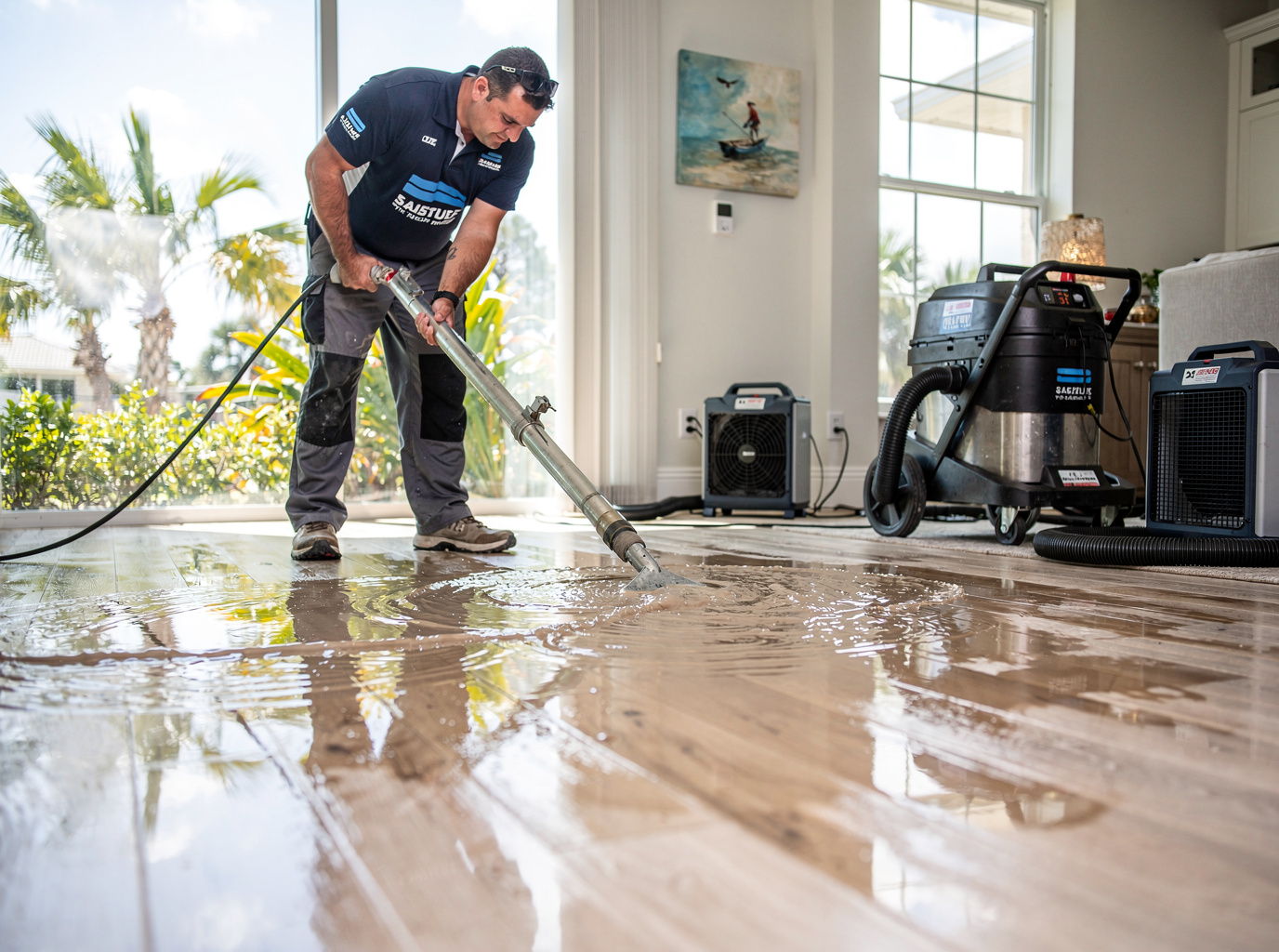 Floor Water Extraction in Port St. Lucie